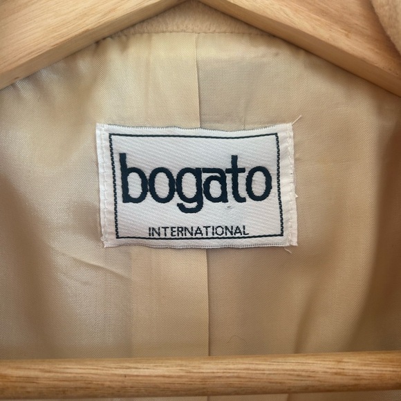 Bogato, size L, lambs wool, cashmere, angora, button up jacket, vintage - Picture 4 of 10